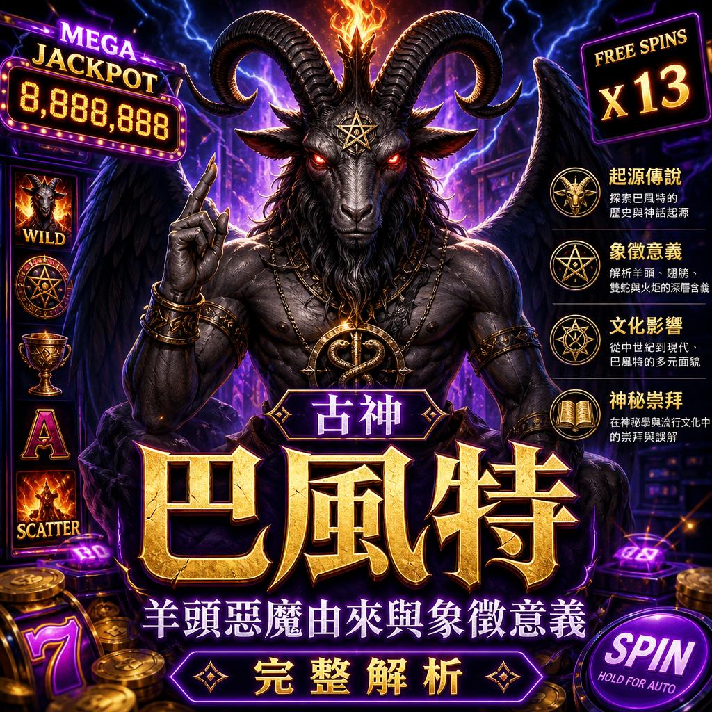古神巴風特 羊頭惡魔由來與象徵意義完整解析
